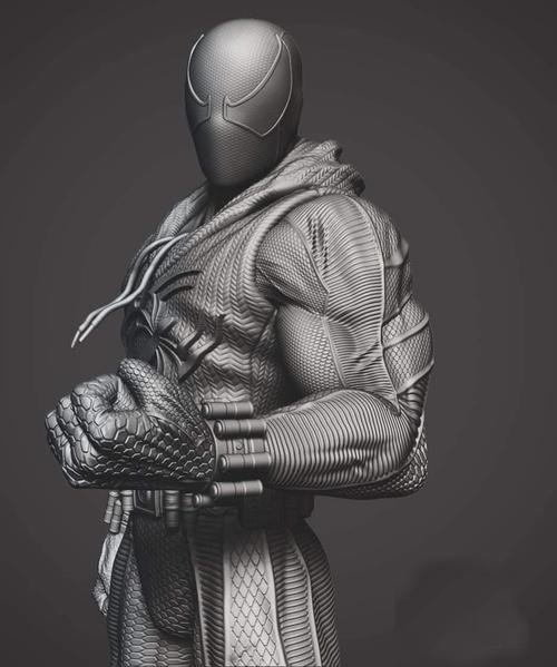 Scarlet Spiderman – 3D Print