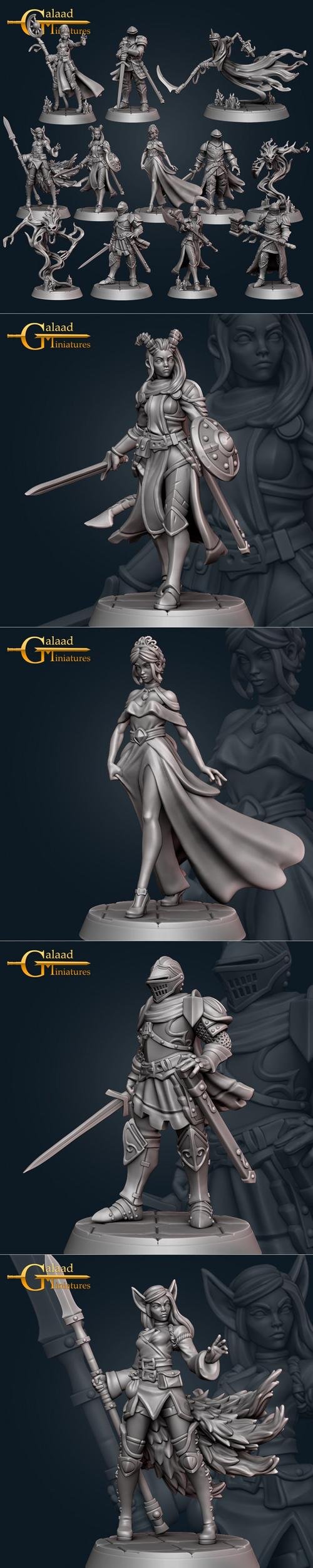 Galaad Miniatures December 2021 – 3D Print