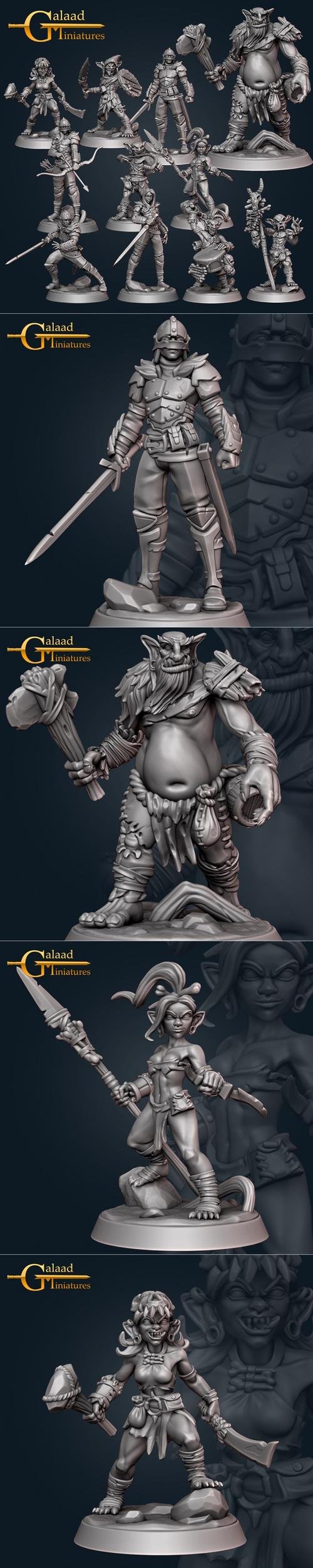 Galaad Miniatures January 2022 – 3D Print