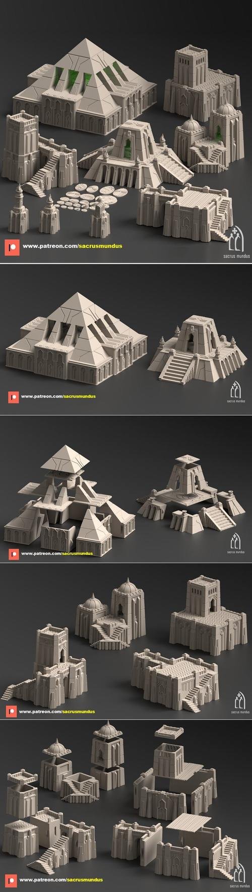 Krotone, sorcerers planet – 3D Print