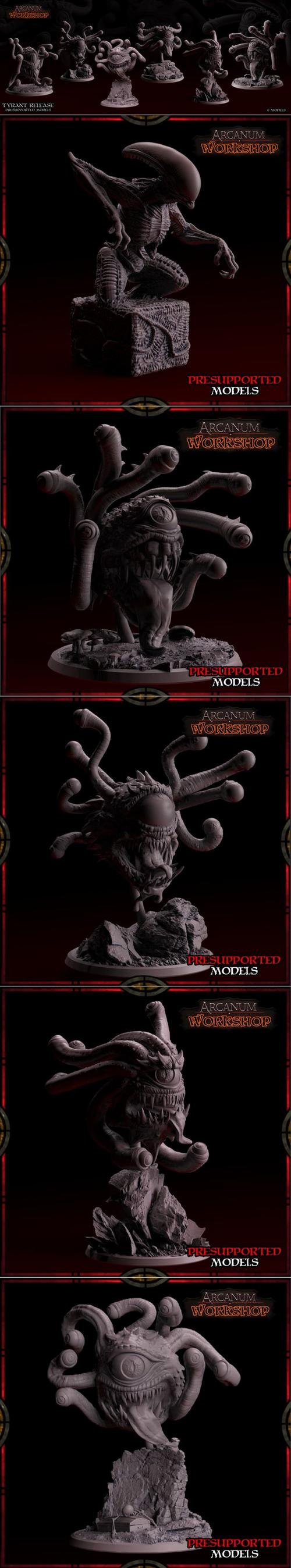 Arcanum Workshop Tyrants – 3D Print