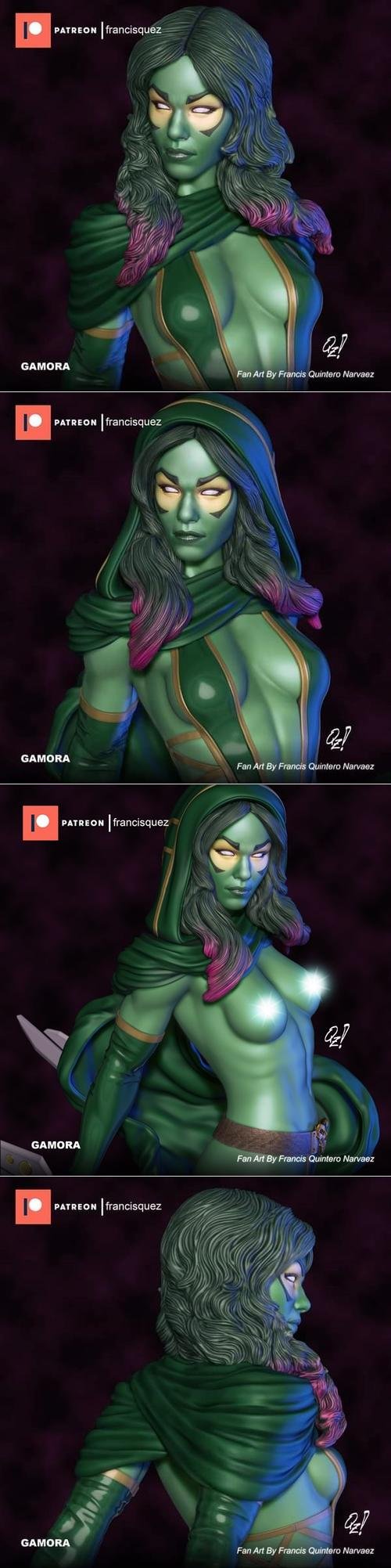 Gamora – 3D Print