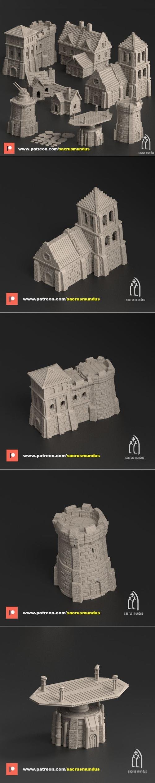 Calamurris, The Medieval World – 3D Print