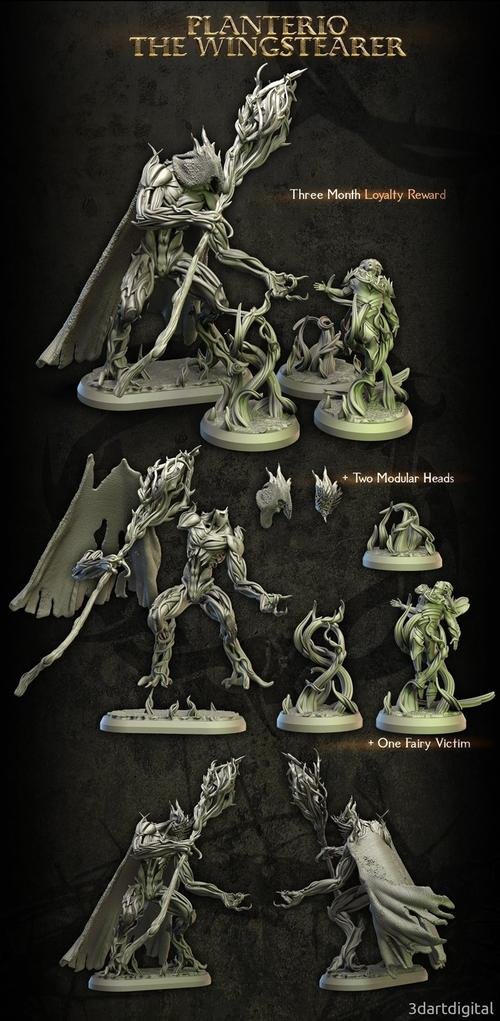 Planterio The Wingstearer – 3D Print