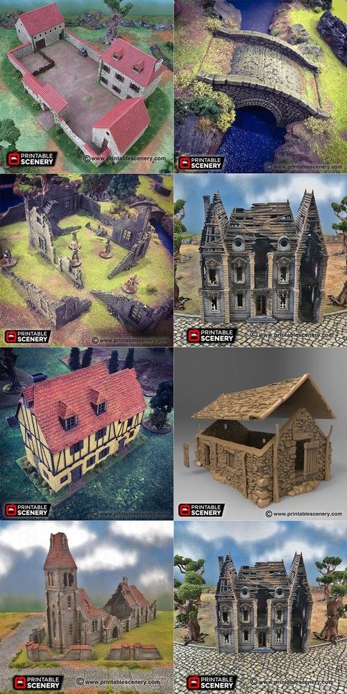 Time Warp Europe Complete – 3D Print