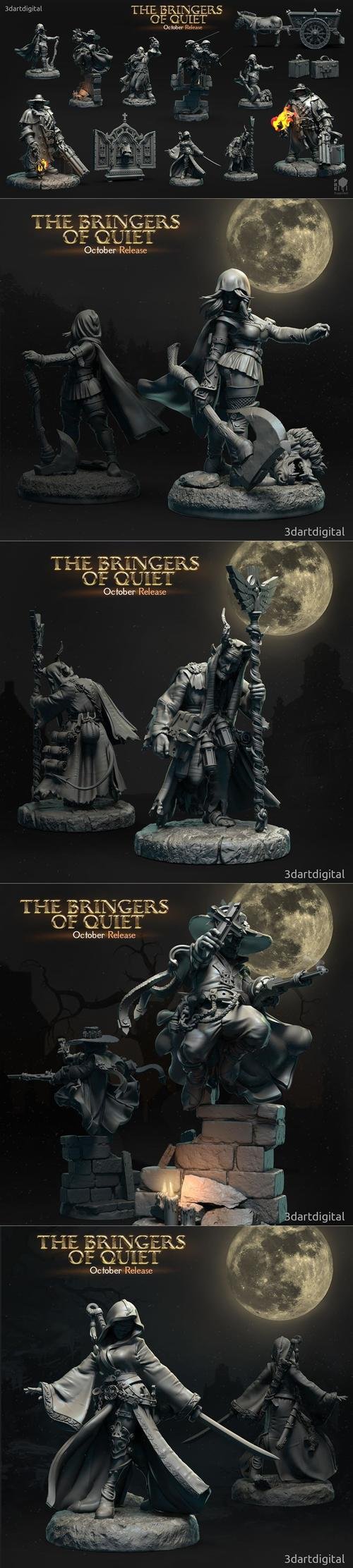 3DArtDigital - The Bringers of Quiet – 3D Print