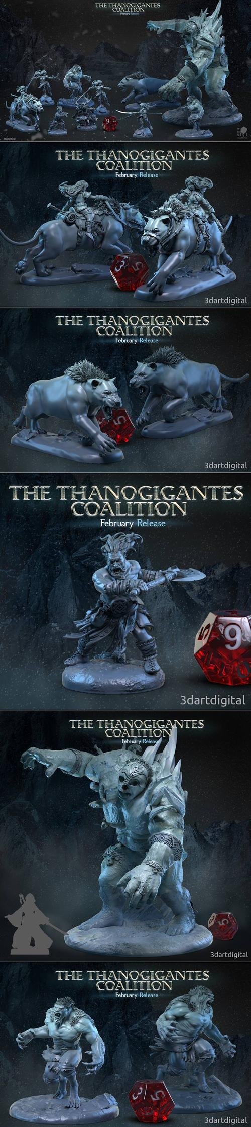 3DArtDigital - The Thanogigantes Coalition – 3D Print