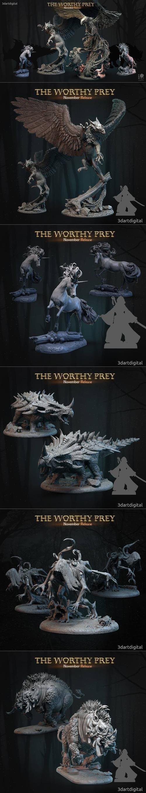 3DArtDigital - The Worthy Prey – 3D Print