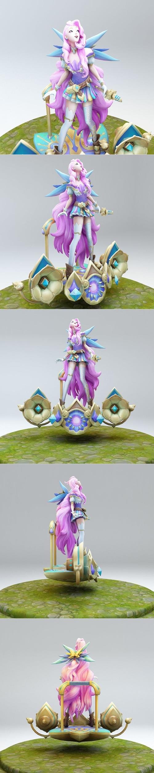 Seraphine League of Legends – 3D Print