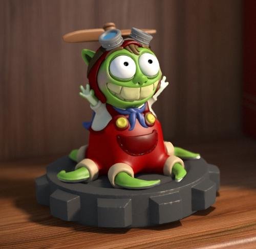 Pet monster Pipsquid – 3D Print