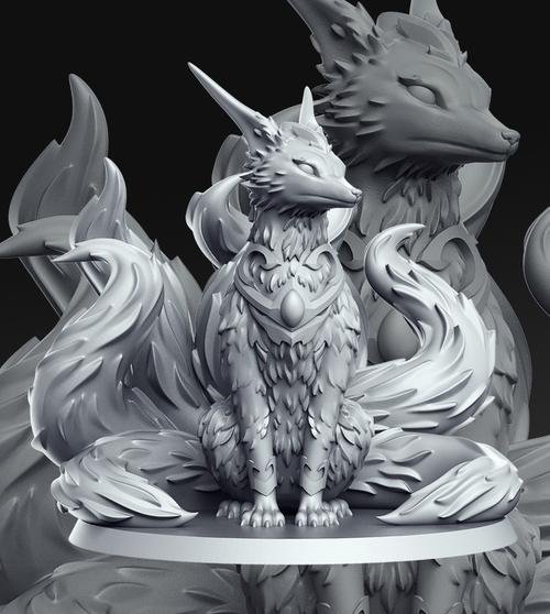 Tsune Legendray fox – 3D Print