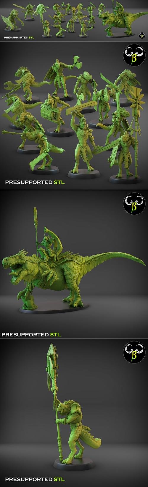 Clay Beast Creation - Starscales Pt2 February 2021 – 3D Print
