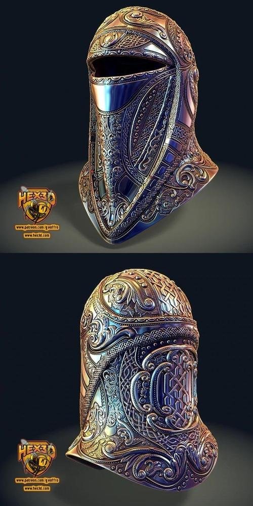 Deluxe Imperial Guard Helmet – 3D Print