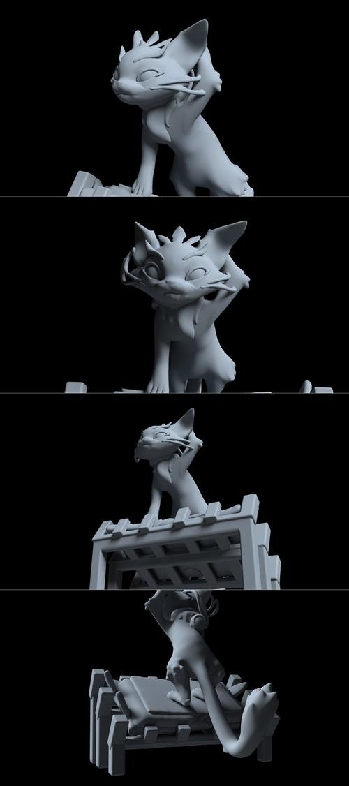 Yuumi League of Legends – 3D Print
