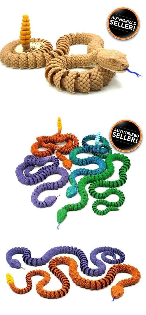 Snake Articulated – 3D Print