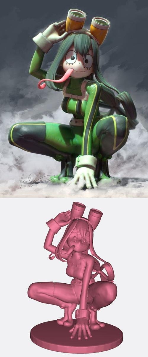 Froppy, Tsuyu Asui from My Hero Academia – 3D Print