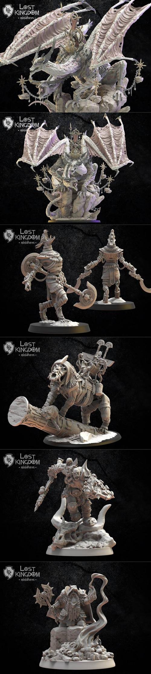 Lost Kingdom Miniatures - Wecome pack February 2022 – 3D Print