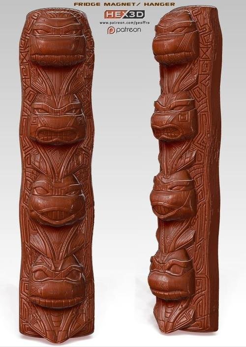 TMNT Totem – 3D Print