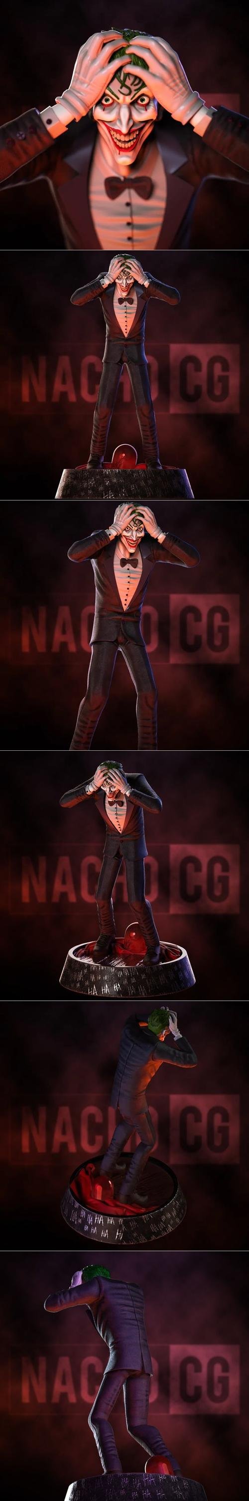 Fanart Joker - Killing Joke - Statue – 3D Print