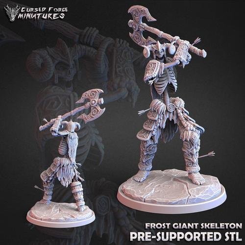 Frost giant skeleton – 3D Print