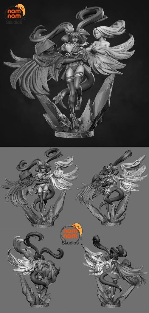 Dizzy from Guilty Gear – 3D Print