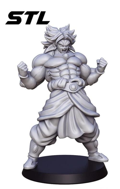 Brolly SSJ Dragon Ball – 3D Print