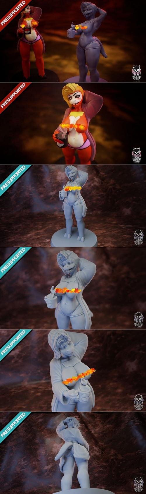 Fuecoco - Female – 3D Print