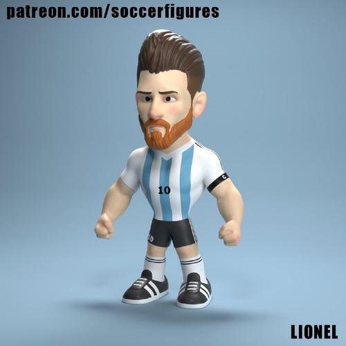 Lionel Messi – 3D Print