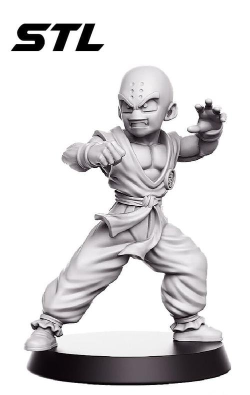 Kuririn Dragon Ball – 3D Print