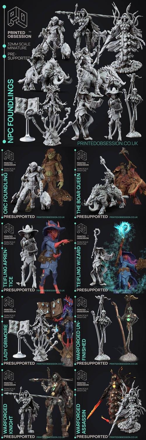 Printed Obsession - Foundlings March 2022 – 3D Print