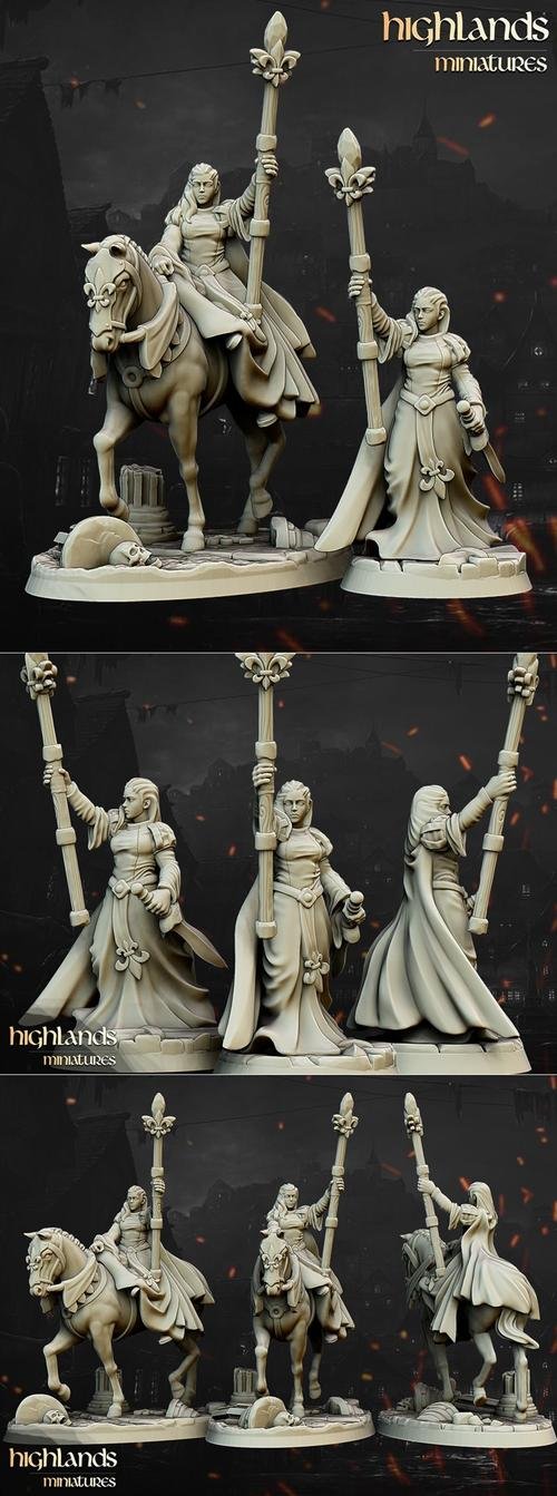 Damsel of the Lady – 3D Print