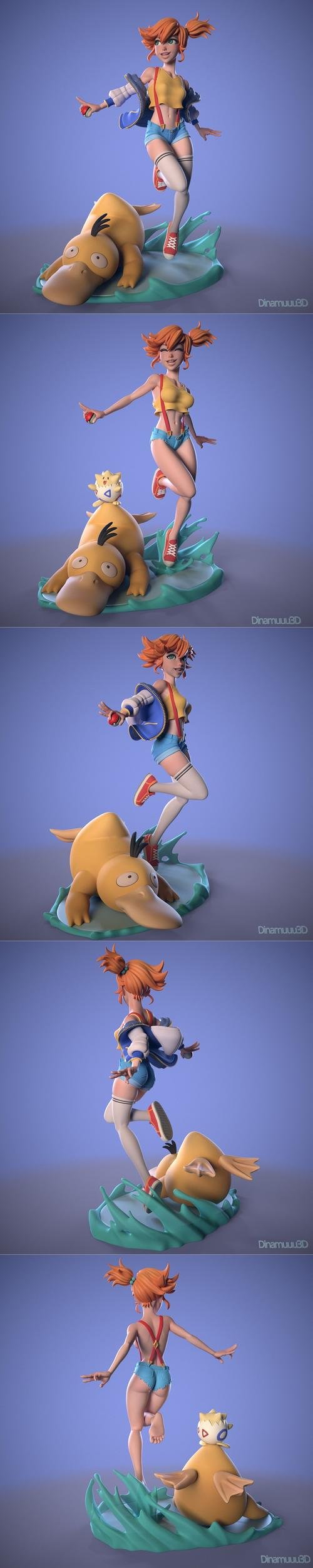 Misty Pokemon – 3D Print