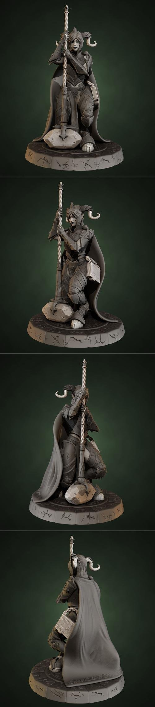 Draenei Yrel - World of Warcraft – 3D Print