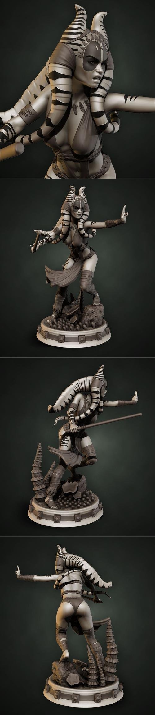 Shaak Ti - Star Wars – 3D Print