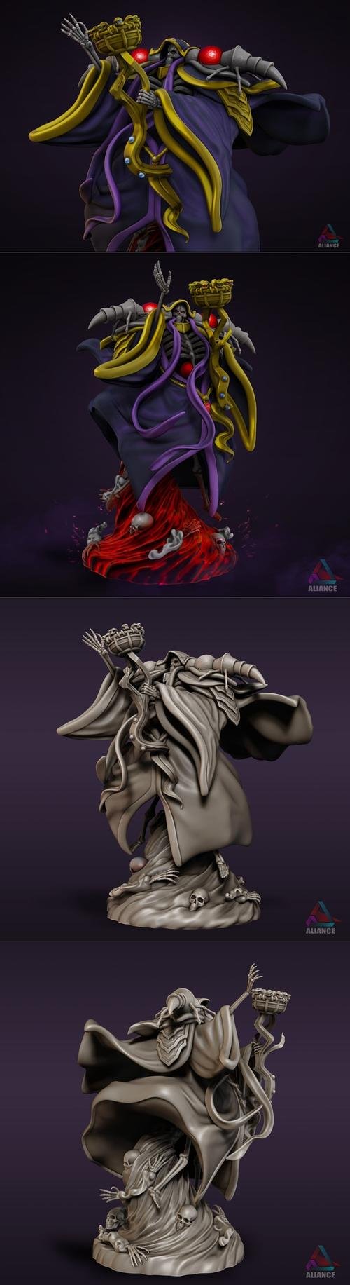 Ainz Ooal Gown - Overlord – 3D Print
