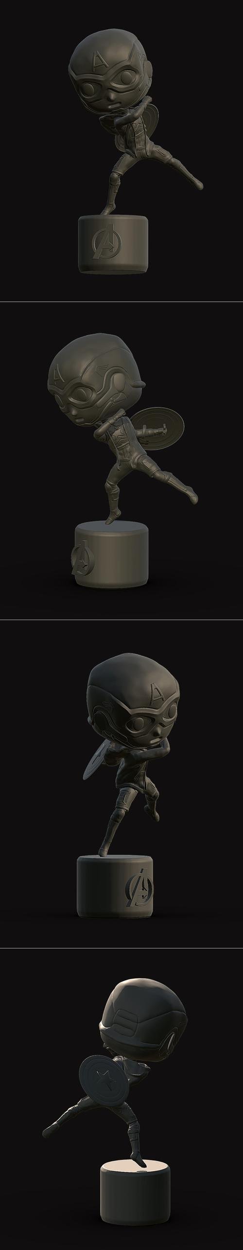 Captain America – 3D Print