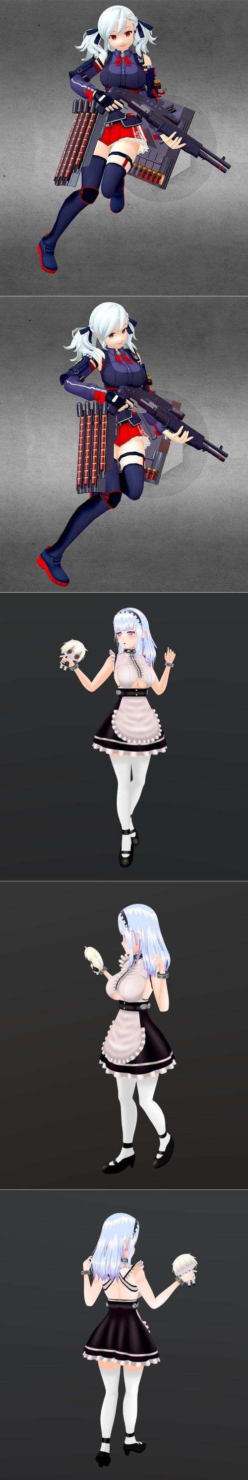 SPAS12 - Girls Frontline and Azur Lane - Dido – 3D Print