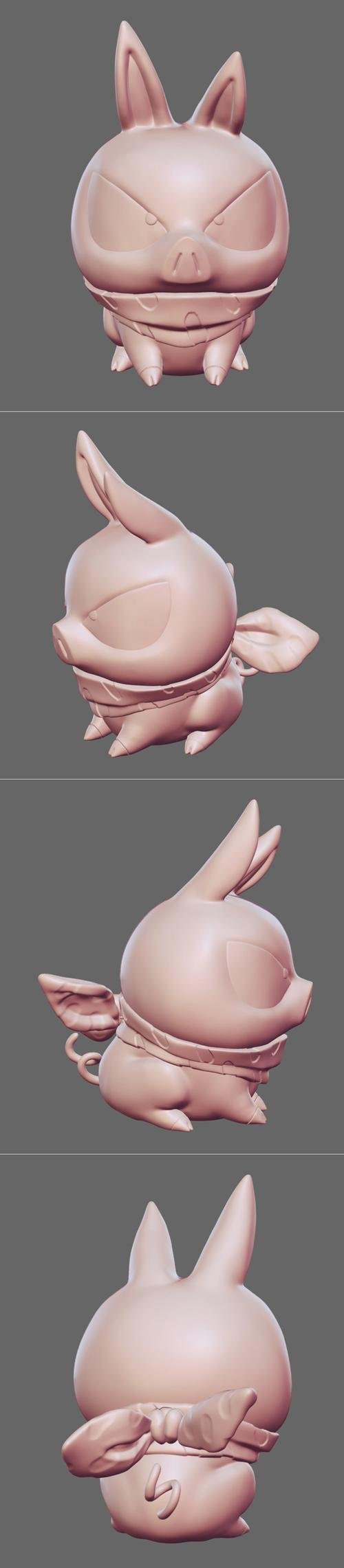 P Chan Fan Art – 3D Print