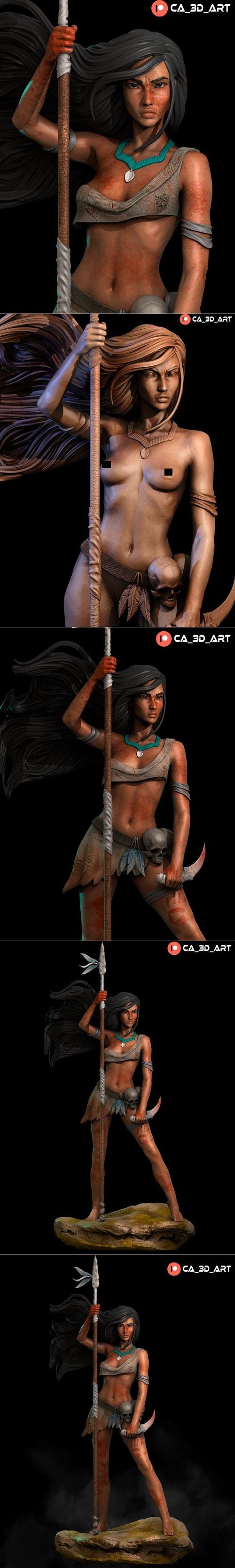 Pocahontas – 3D Print
