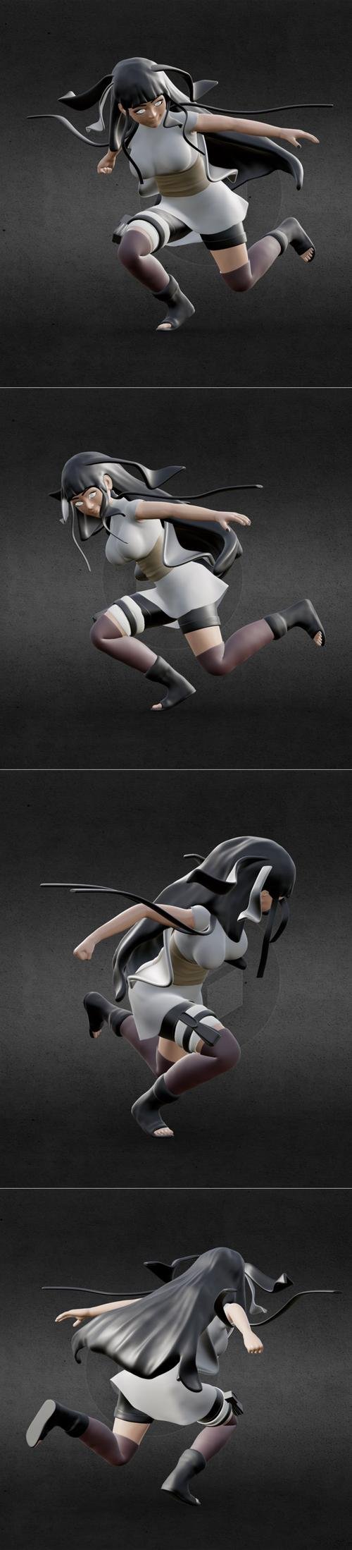 Hinata Hyuga – 3D Print