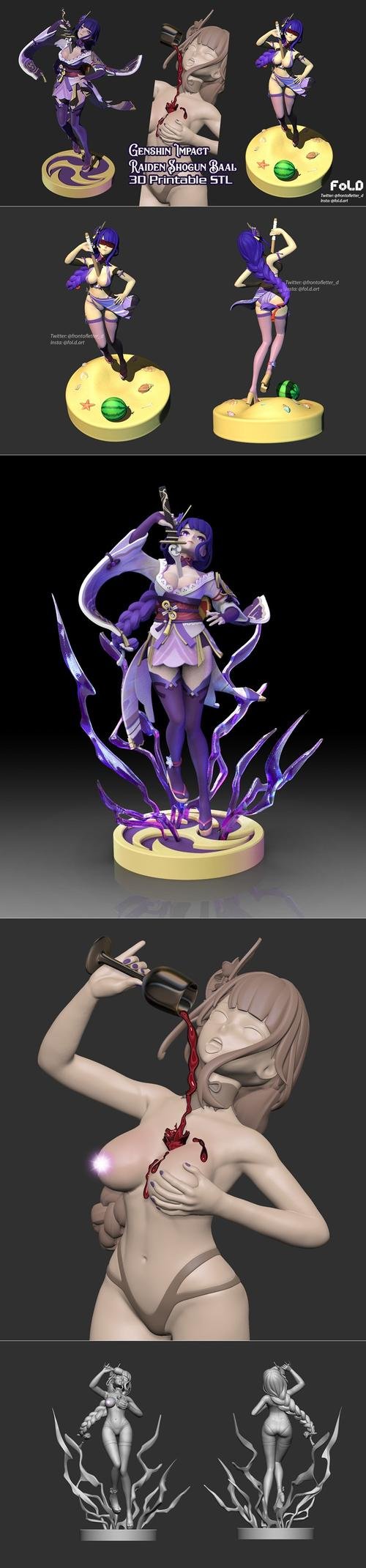 Raiden Shogun Baal – 3D Print