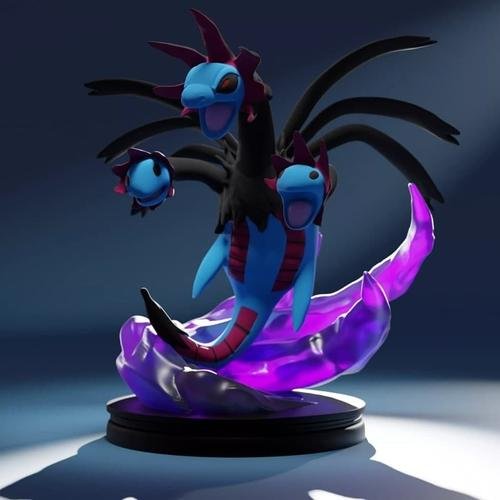 Hydreigon - Pokemon – 3D Print