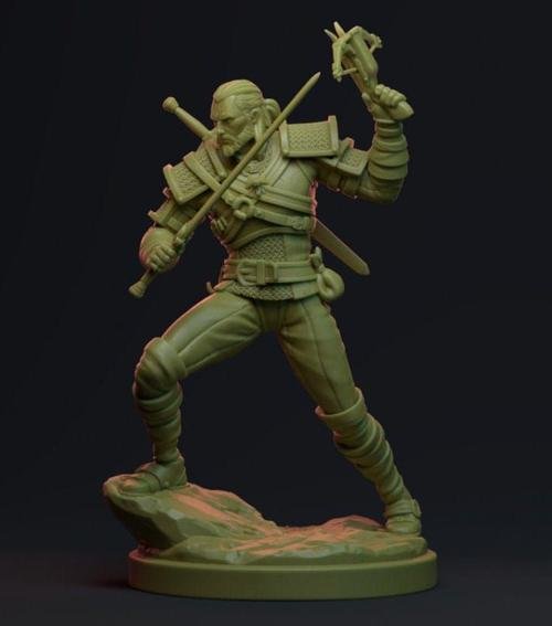The Witcher - Geralt – 3D Print