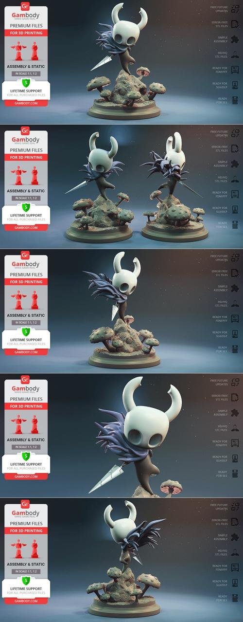 Hollow Knight Adventure – 3D Print