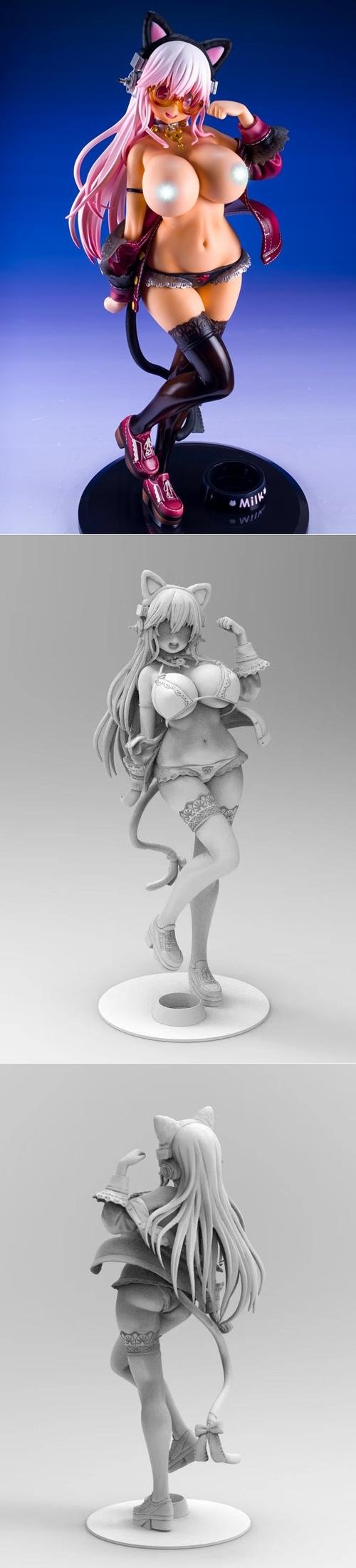 Super Sonico – 3D Print