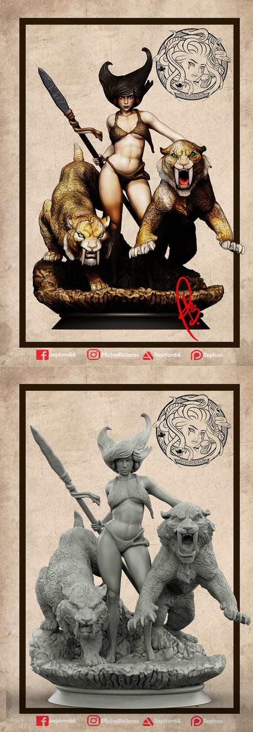 Huntress – 3D Print