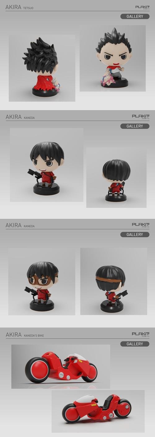 Plakit - Akira – 3D Print