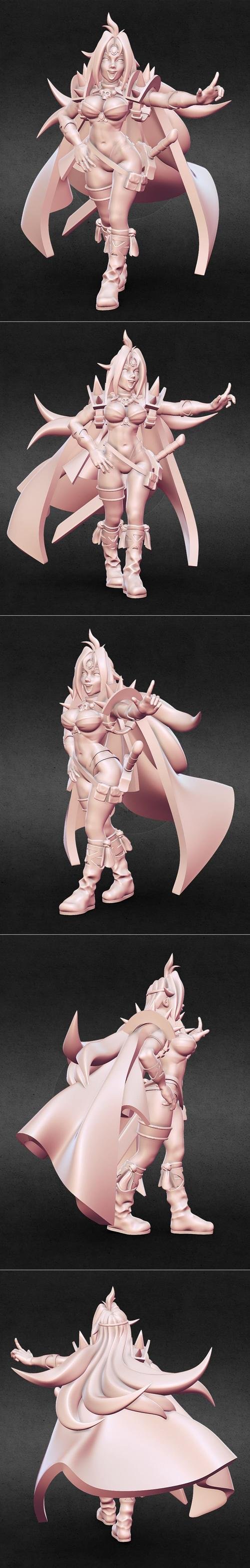 Naga the Serpent Slayers – 3D Print