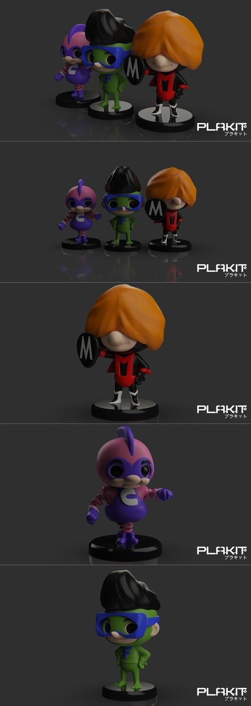 Plakit - Os Impossíveis – 3D Print