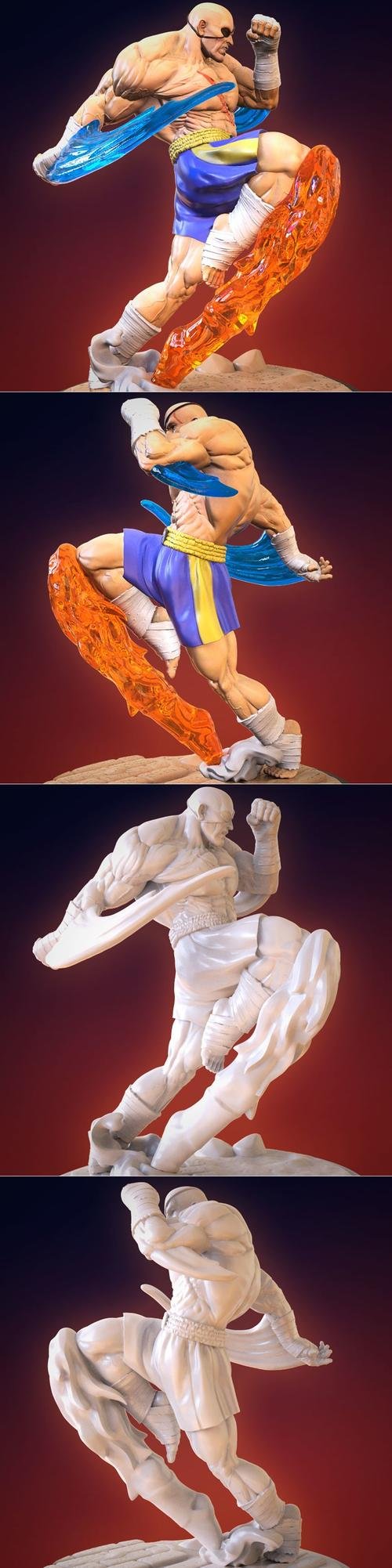 Sagat – 3D Print